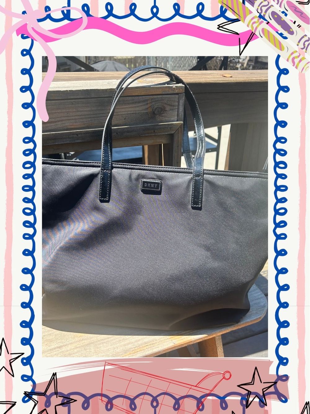 DKNY Black Women's Tote Bag
